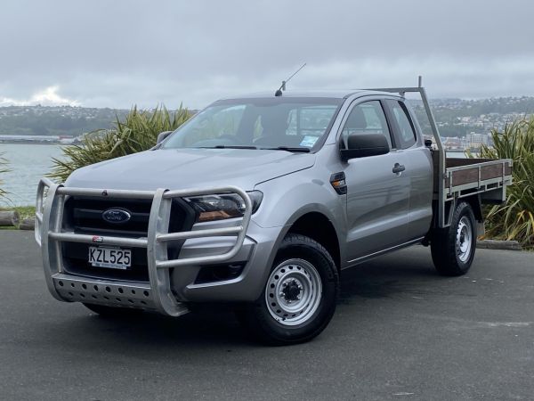 2017 Ford Ranger XL 4WD Super Cab Flat Deck 6 Sp Manual image