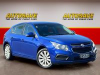 Image for 2016 Holden Cruze Hatchback EQUIPT 1.8P, LOW KMS, ECONOMICAL, BLUETOOTH, TIDY