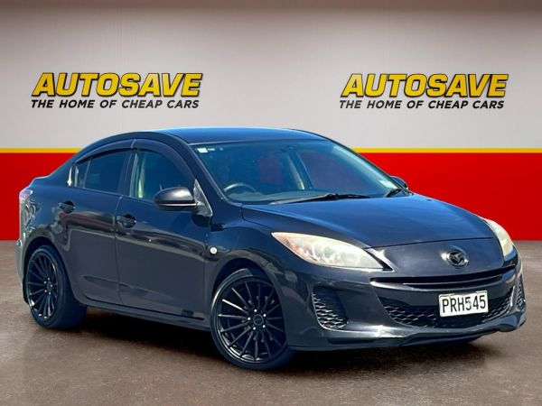 2012 Mazda Axela Sedan 19" ALLOY WHEELS, LOW KMS, BLACK OUT, RELIABLE, TIDY image