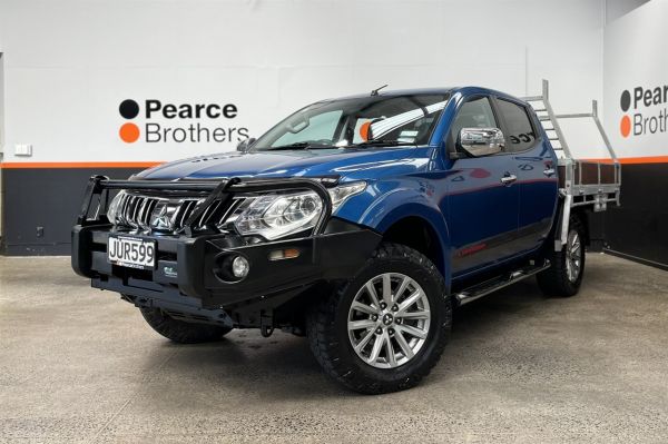 2016 Mitsubishi Triton Ute CHARGER X, 4X4, BULLBAR, FLATDECK image