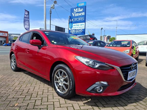 2014 Mazda Axela AWD CRUISE CONTROL MULTI AIRBAGS REVERSE CAMERA BLUETOOTH I-STOP ALLOYS image