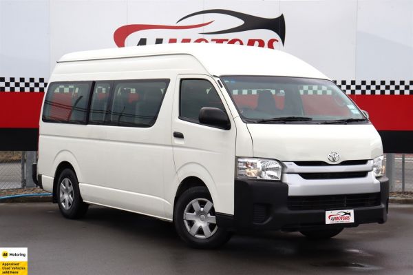 2017 Toyota Hiace Van 3.0L Diesel Turbo/12 Seats/NZ NEW image