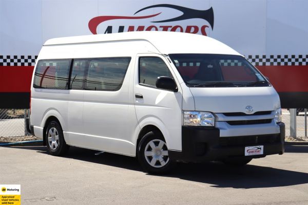 2017 Toyota Hiace Van 3.0L Diesel Turbo/12 Seats/NZ NEW image