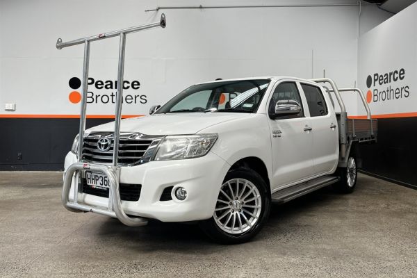 2014 Toyota Hilux Ute SR5, V6 PETROL, FLATDECK, NZ NEW image