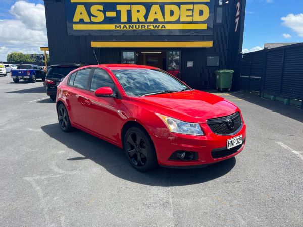2014 Holden Cruze Hatchback EQUIPE,HATCH,ALLOYS,LOW KMS image