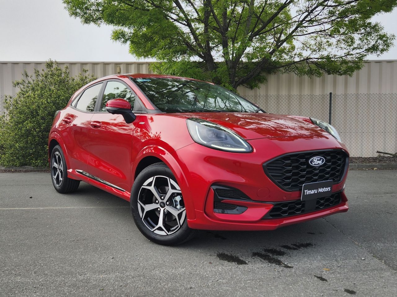 ford puma hybrid co2