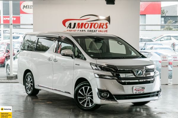 2017 Toyota Vellfire Van HYBRID X 4WD image