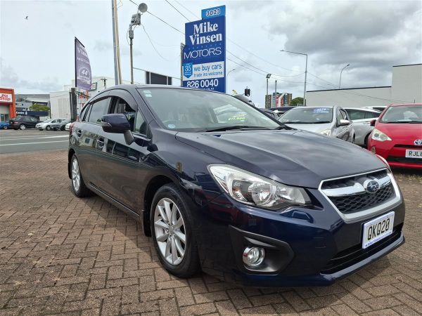 2013 Subaru Impreza AWD EYESIGHT MODEL PUSH START ADAPTIVE CRUISE CONTROL  LANE ASSIST  PRE CRASH WARNING  BLUETOOTH AUDIO  REVERSE CAMERA  FACTORY ALLOYS  AUTO STOP image