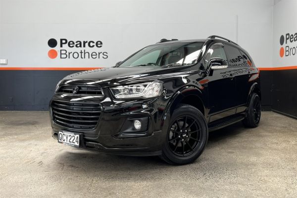 2018 Holden Captiva LTZ, 4X4, LOW KMS, 7 SEAT, BLACKED OUT image