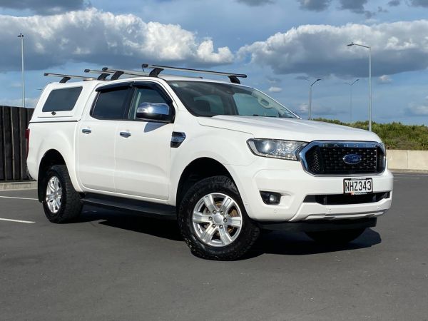 2021 Ford Ranger Ute XLT 4X4 AUTO WITH CANOPY !! image