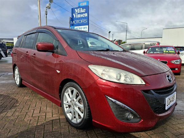 2011 Mazda Premacy 7 SEATS  LEATHER SEAT COVERS  BLUETOOTH AUDIO  REVERSE CAMERA  2 POWER SLIDING DOORS ISTOP image