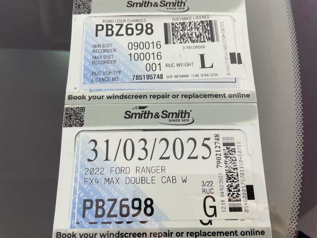 Image for 2022 Ford Ranger Ute Fx4 Max Double Cab W 23