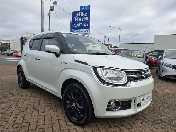2016 Suzuki Ignis HYBRID CRUISE CONTROL  PUSH START  BLUETOOTH AUDIO  DRIVER SEAT HEATER  FACTORY ALLOYS  AUTO STOP image