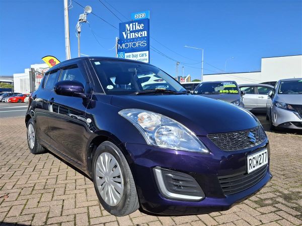 2016 Suzuki Swift NEW WOF REGO TILL MAY 2026 LOW 46 KMS PUSH START AUTO STOP TRACTION CONTROL image