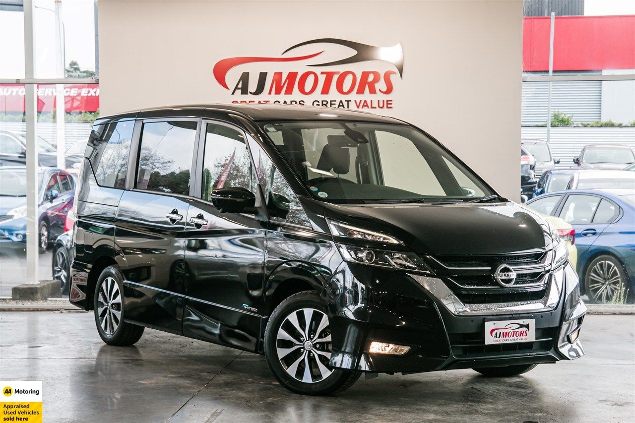2018 Nissan Serena Wagon Hybrid Mini Van 8seater For Sale At