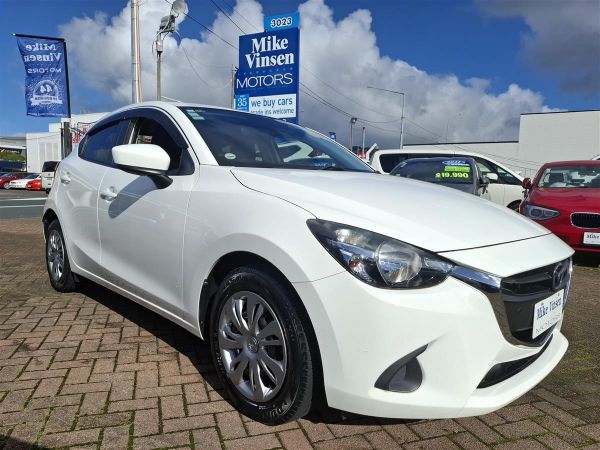 2019 Mazda Demio 15s SKYACTIV LANE ASSIST BLIND SPOT MONITORING SEAT HEATERS I-STOP TRACTION CONTROL BLUETOOTH PARKING SENSORS MULTI AIRBAGS SPORTS MODE ISOFIX USB/AUX PORTS image