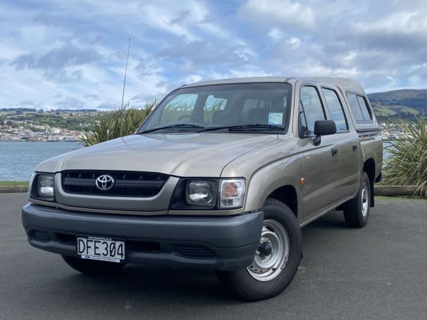 2003 Toyota Hilux SR 2wd Dcab Manual Ute Canopy image
