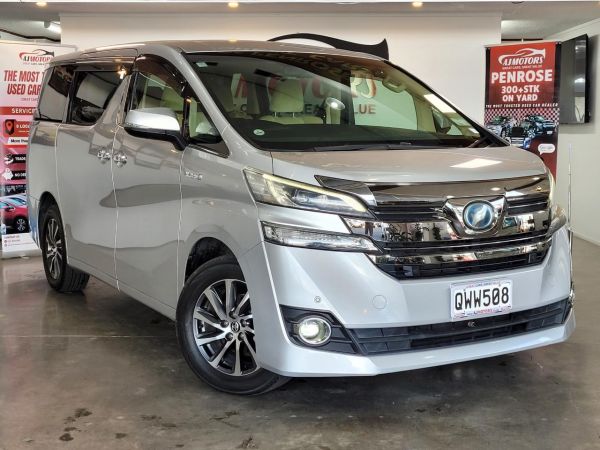 2015 Toyota Vellfire Van HYBRID 4WD image