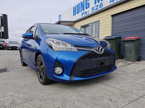2014 Toyota Vitz Hatchback 1.5L RS Model, Manual, R camera, BT Music image