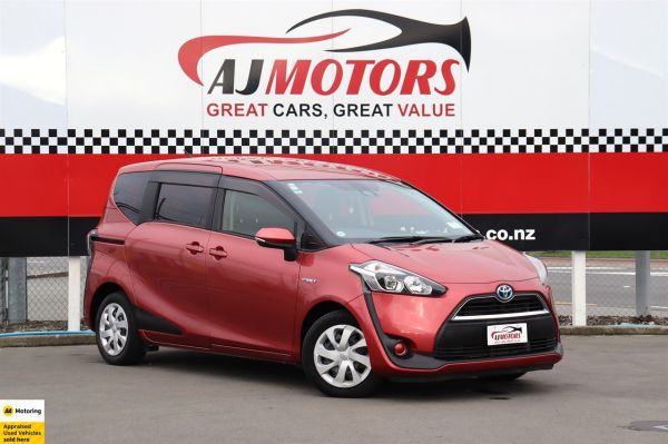 2016 Toyota Sienta Wagon Hybrid 7 Seater BT REV CAM image