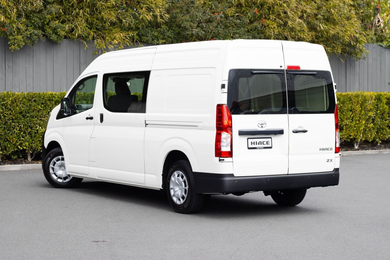 【Van】 New 2025 Toyota Hiace ZX Panel Van - Toyota NZ
