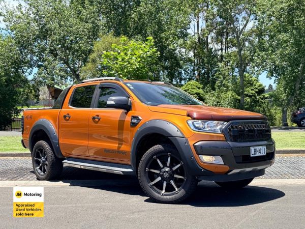 2017 Ford Ranger Ute WILDTRAK 3.2D/4WD / Orange / Utility image