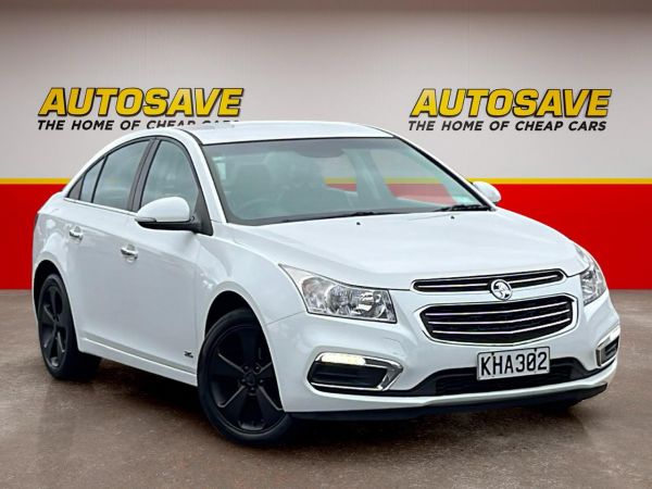 2016 Holden Cruze Sedan Z SERIES/1.8P, VERY LOW KMS, LEATHER, REVERSE CAM, VERY TIDY image